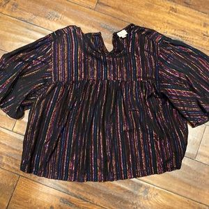 XL blouse multicolored